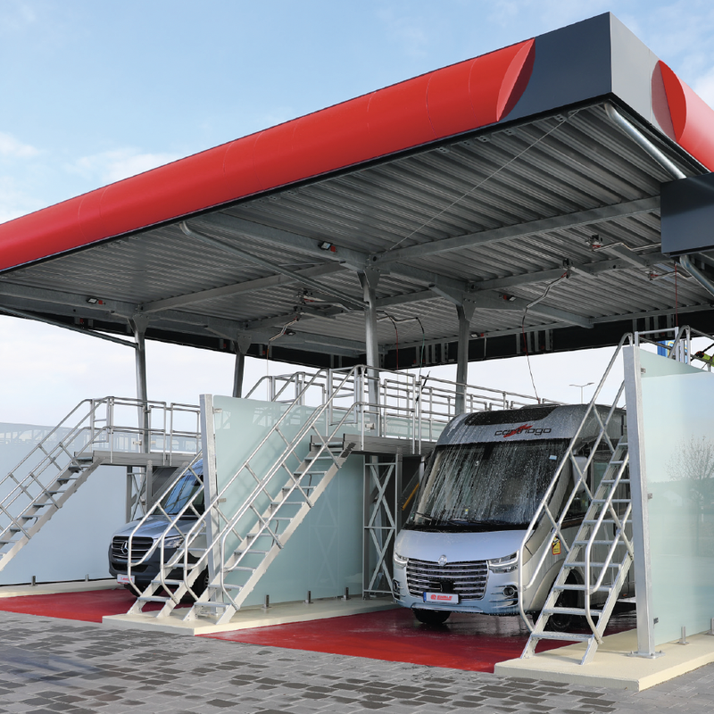 Système de lavage de camions
