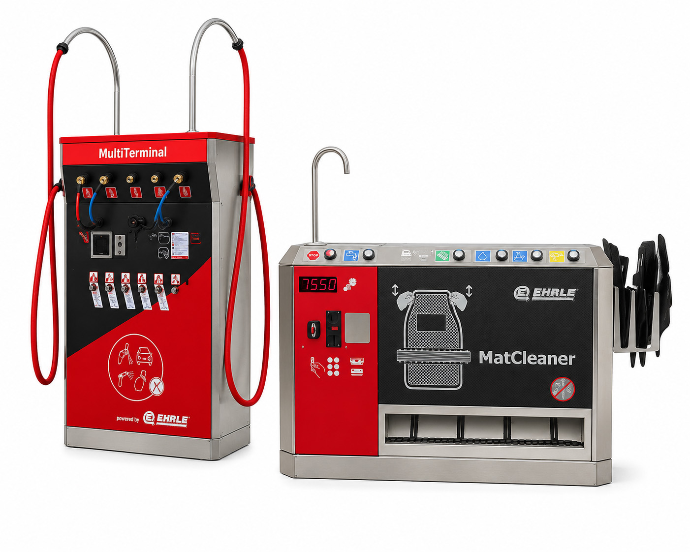 Ehrle Multiterminal servicezuil en mattenreiniger Imbema