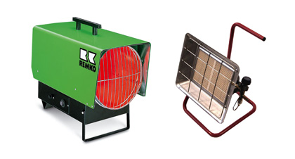 Remko gas heaters