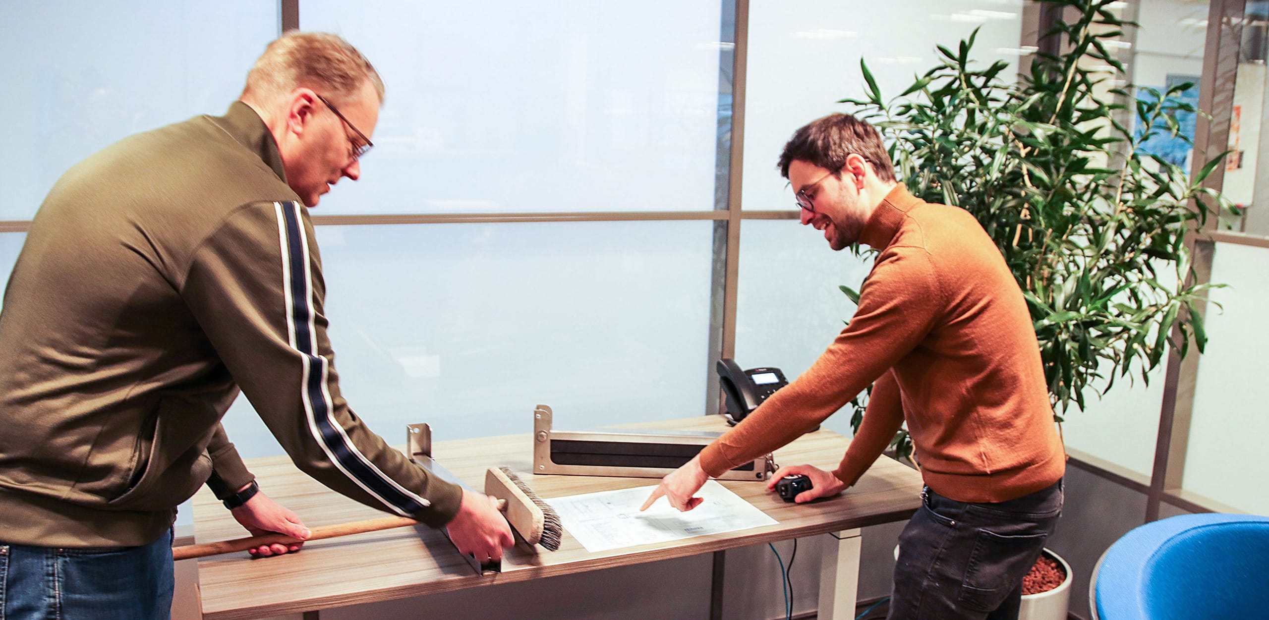 Ontwikkeling bezemklem value engineering