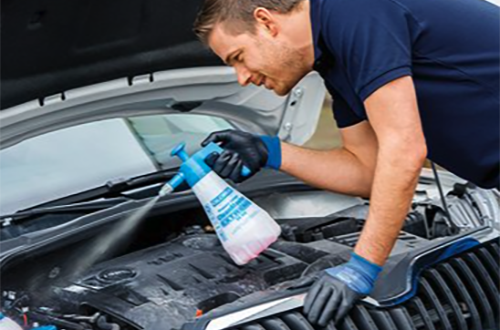 Gloria drukspuiten voor auto- en machineonderhoud