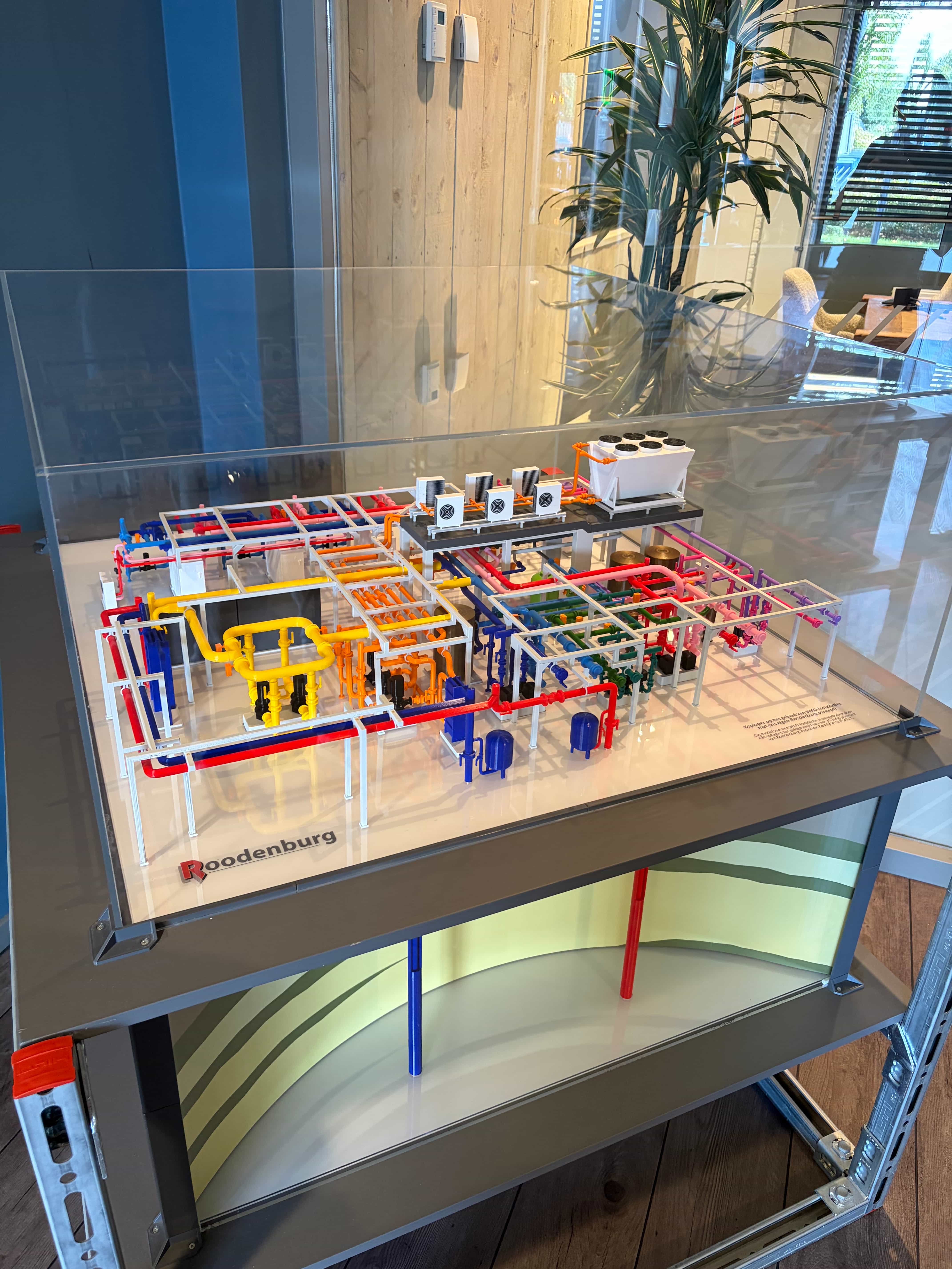 Model installatie Roodenburg