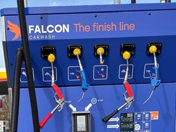 MultiTerminal servicezuil Falcon carwash