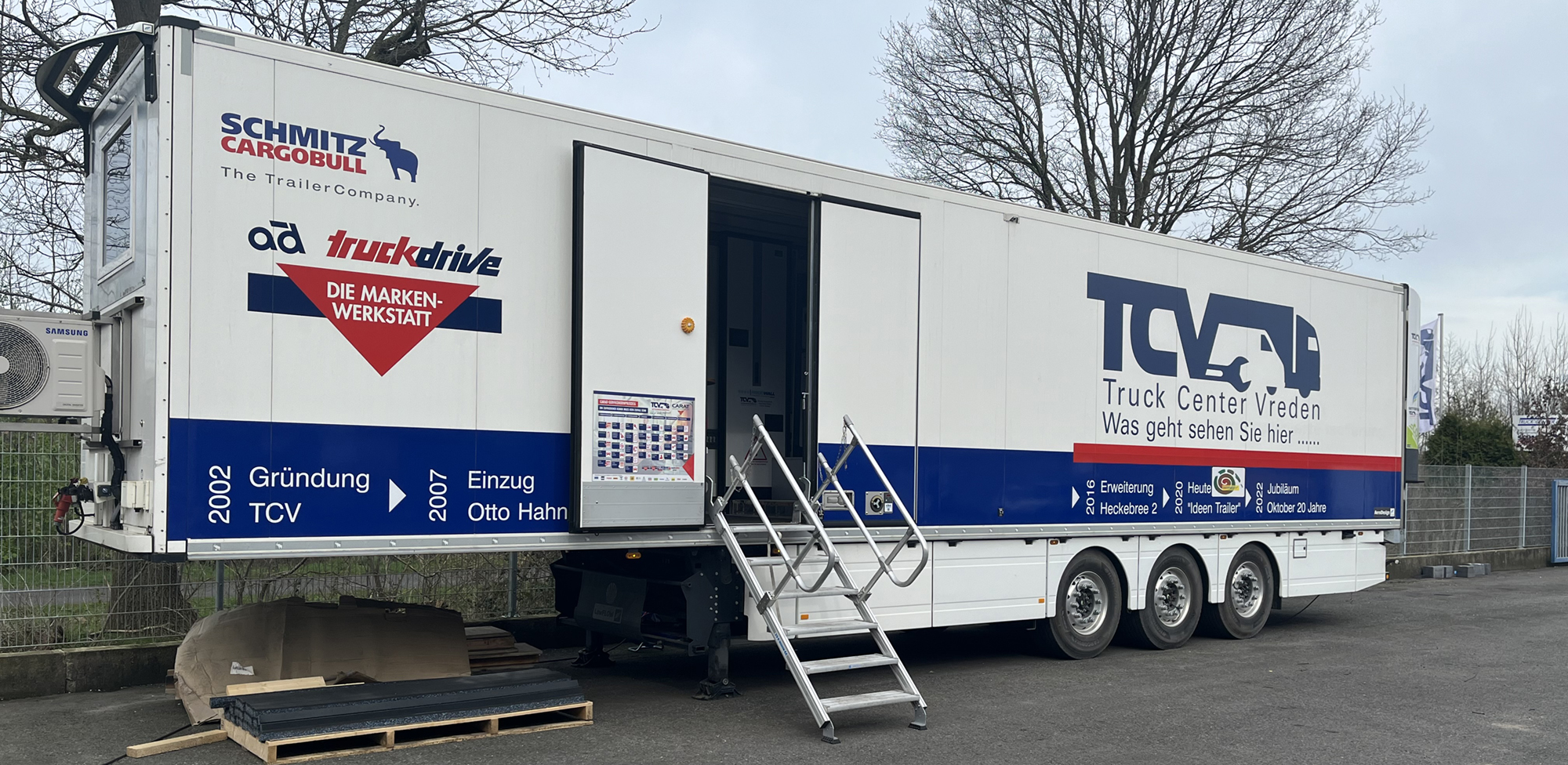 Promowagen SBS sloten Truck Center Vreden