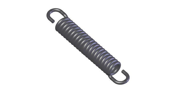 Triangle coil springs