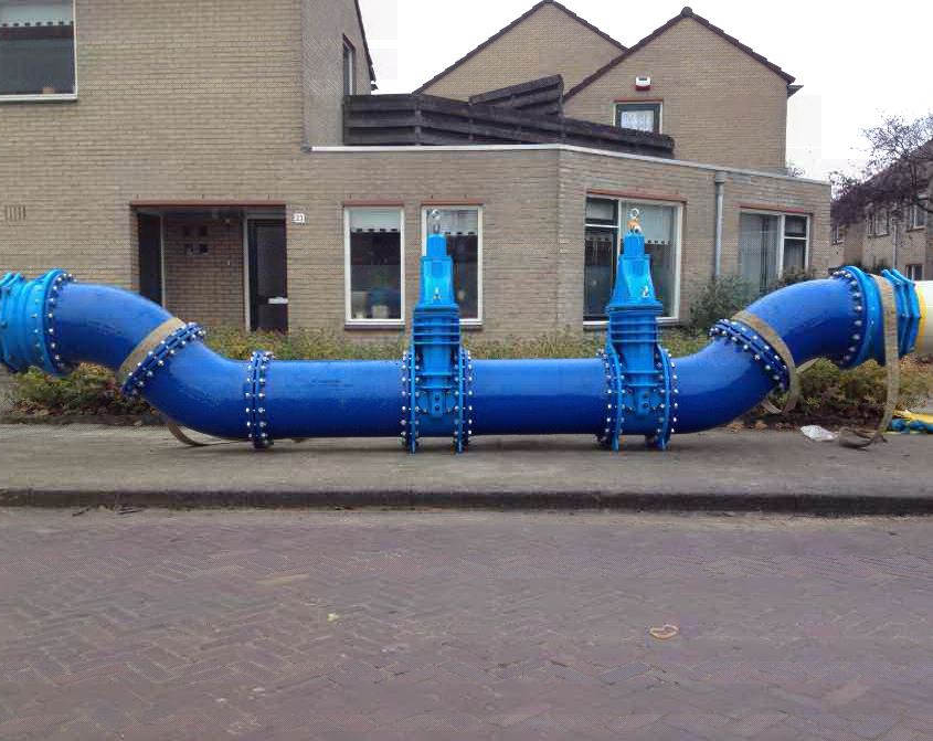 Vitens en gemeente Enschede kiezen Hawle afsluiters en flensadapters