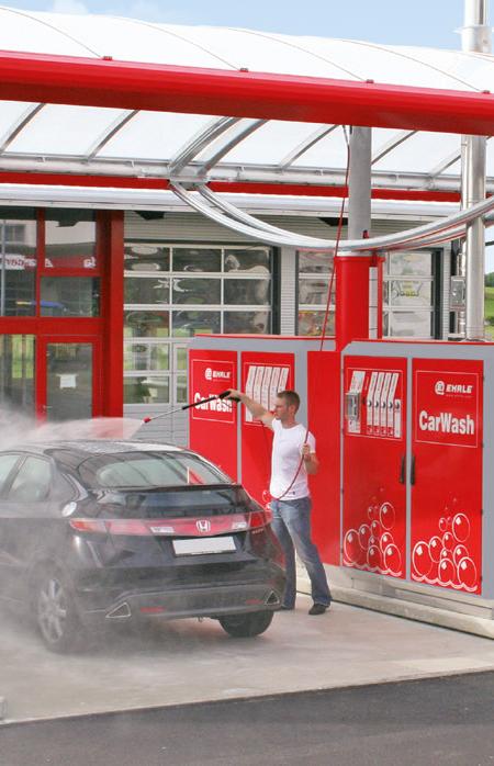 Selfservice carwash systemen