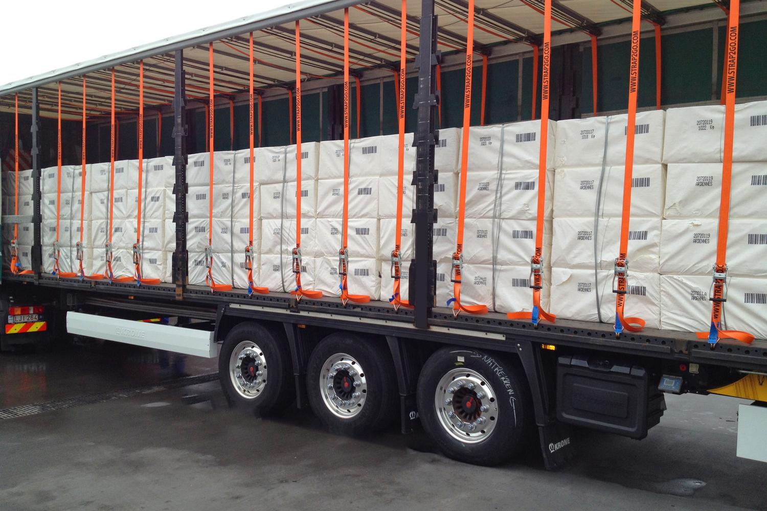 S-strap ladingzekering systeem
